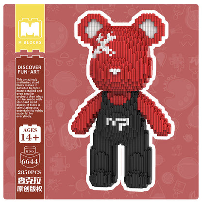 【32cm】M6644 Cute bear Q-pack bear