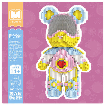 【32cm】M6652 Cute Bear -Little star bears