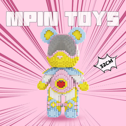【32cm】M6652 Cute Bear -Little star bears