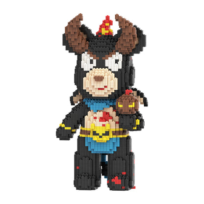 【34cm】M6676 Demon King Bear