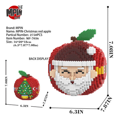 Christmas Red Apple 7036