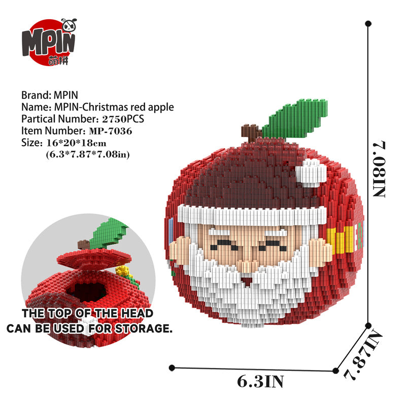 Christmas Red Apple 7036