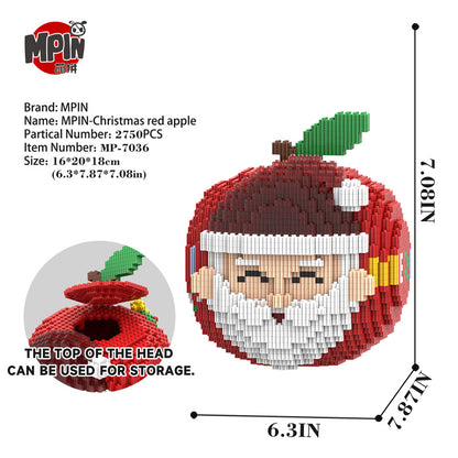 Christmas Red Apple 7036