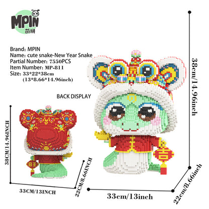 New Year Snake 811