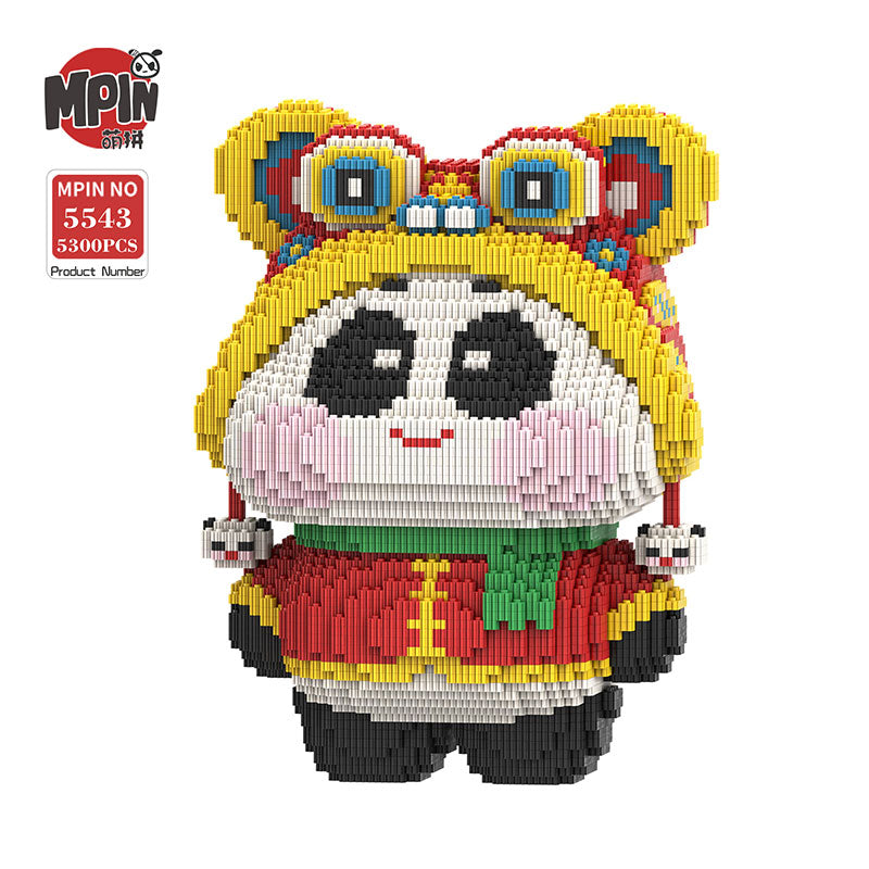 【33cm】M5543(FitFitDa)Lion dance panda