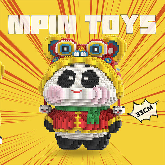 【33cm】M5543(FitFitDa)Lion dance panda