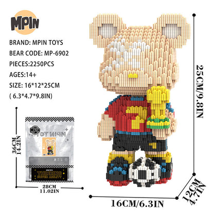【25cm】M6902 Football Little Bear（SY）