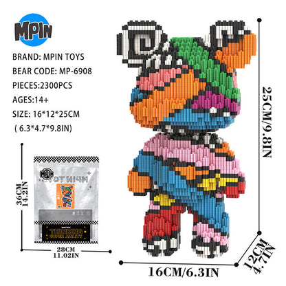 【25cm】M6908 Sky-cloth sealing Bear（SY）