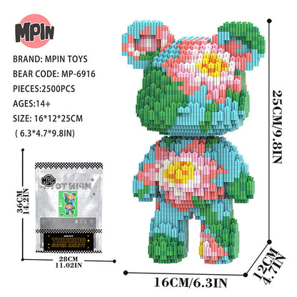 【25cm】M6916 Lotus Bear（副本）