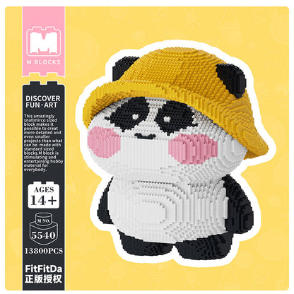 【40cm】M5540 (FitFitDa) Hat Panda