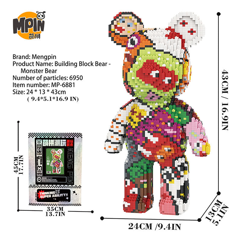 【43cm】M6881 Monsters and Demons, Big Bear