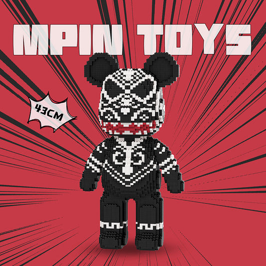 【43cm】M6882 Black Totem Large Bear