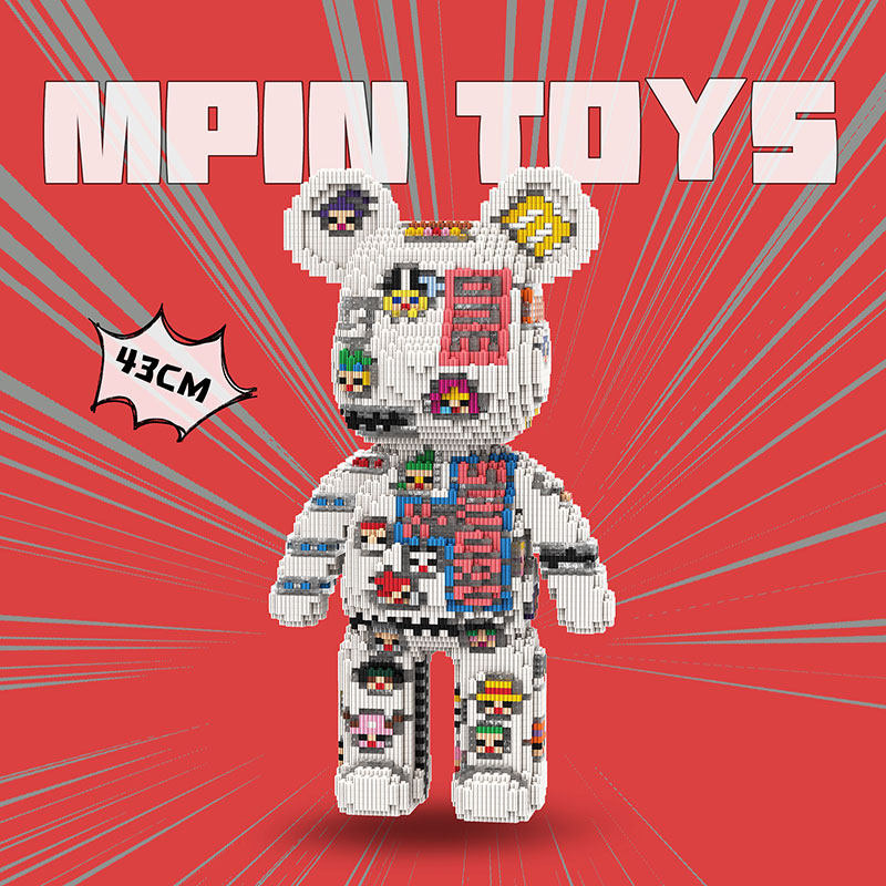 【43cm】M6885 Pirate Pixel Large Bear