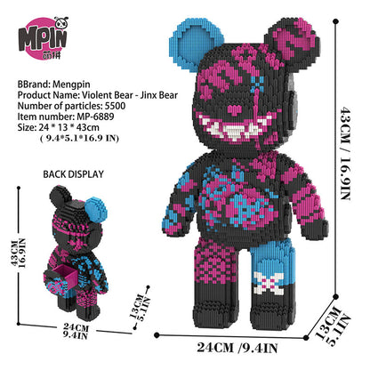 【43cm】M6889 Jinx Battle Big Bear