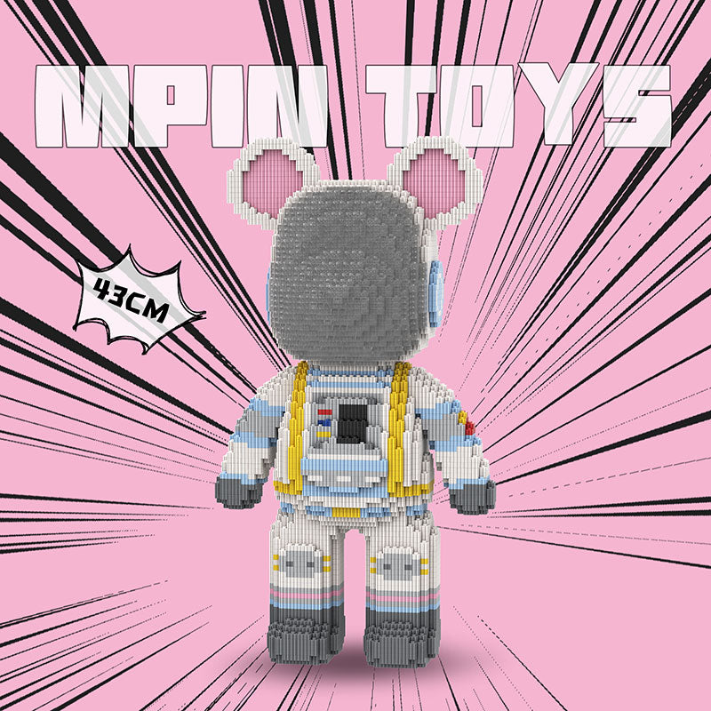 【43cm】M6893 Jade Rabbit Moon Landing Big Bear