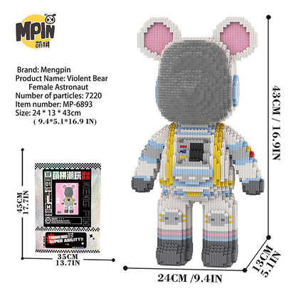 【43cm】M6893 Astronaut Bear