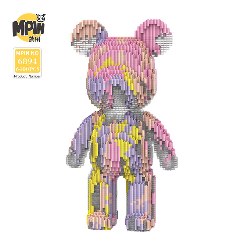 【43cm】M6894 Crystal Fluid Large Bear