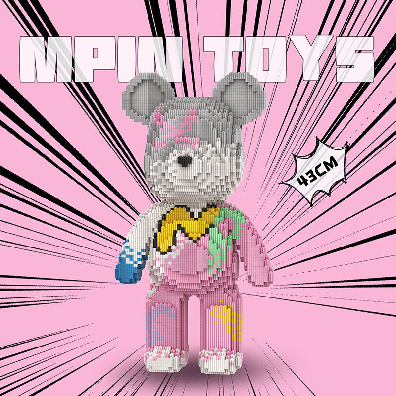 【43cm】M7101 Mengpin Commemorative Large Bear