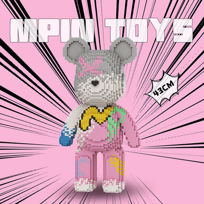 【43cm】M7101 Mengpin Commemorative Large Bear
