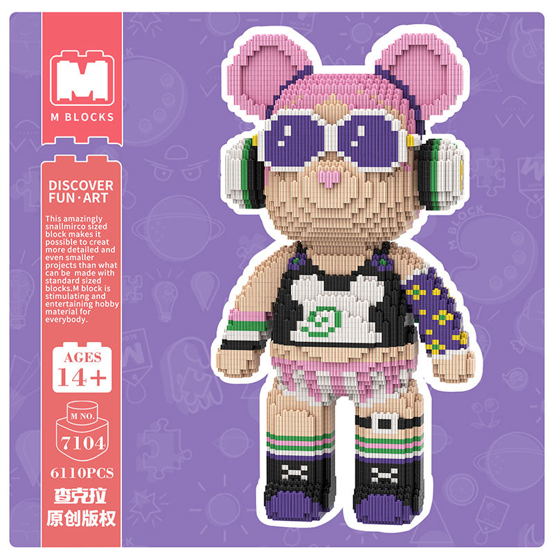 43cm】M7104 Rock Girl Big Bear – MPinStore