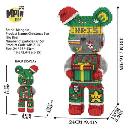 【43cm】M7107 Christmas Eve Big Bear