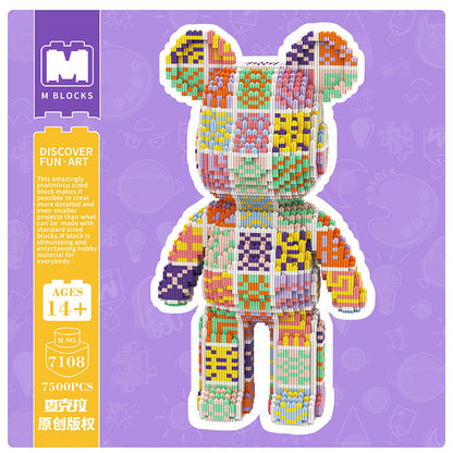 【43cm】M7108 Bohemian Big Bear