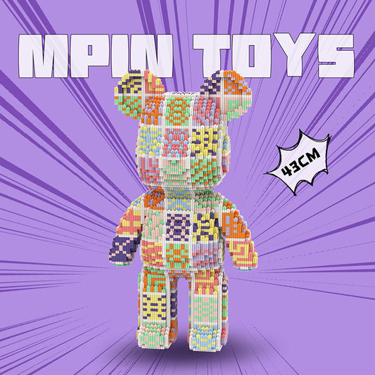 【43cm】M7108 Bohemian Big Bear