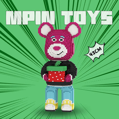 【43cm】M7112 Strawberry Boyfriend Bear（副本）