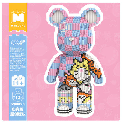 【43cm】M7123 Totoro Graffiti Big Bear