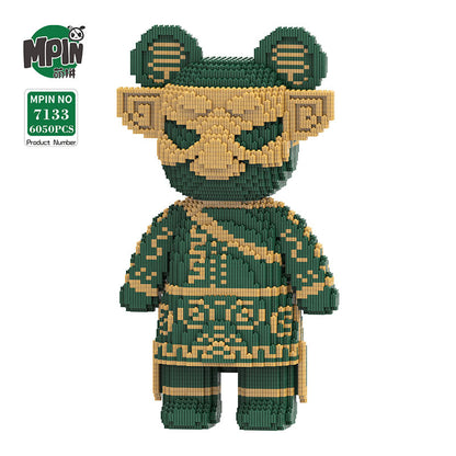 【43cm】M7133  sanxingdui bear