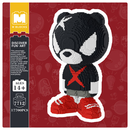 【62cm】Big Black Bear 7712