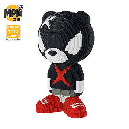 【62cm】Big Black Bear 7712