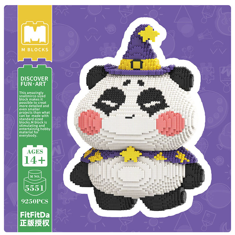 【46cm】 M5551(FitFitDa) Great Magician Panda