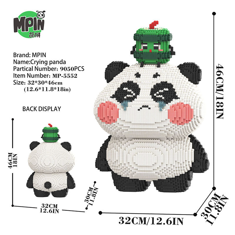 【46cm】 M5552(FitFitDa) Crying Nose Panda