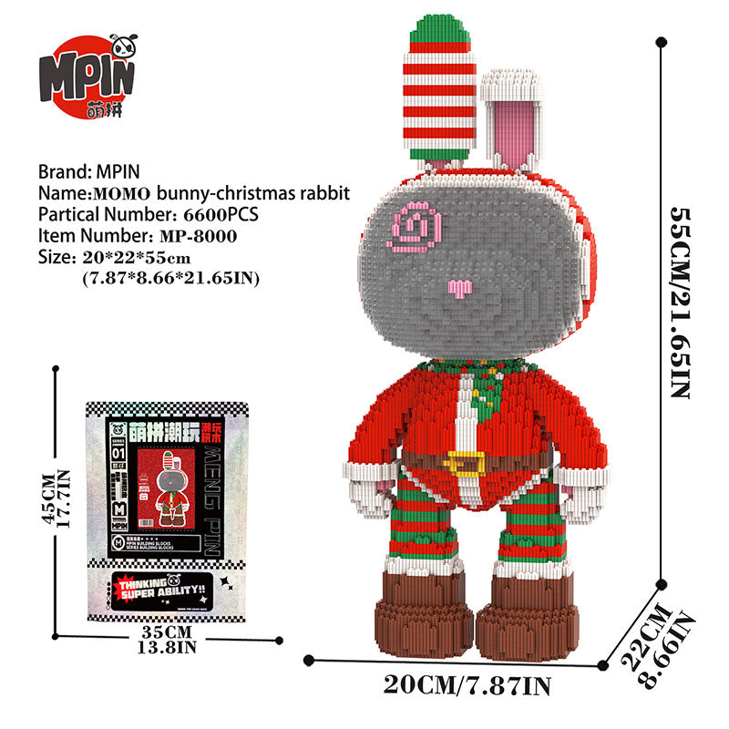 【55cm】M8000 Christmas Maomao Rabbit