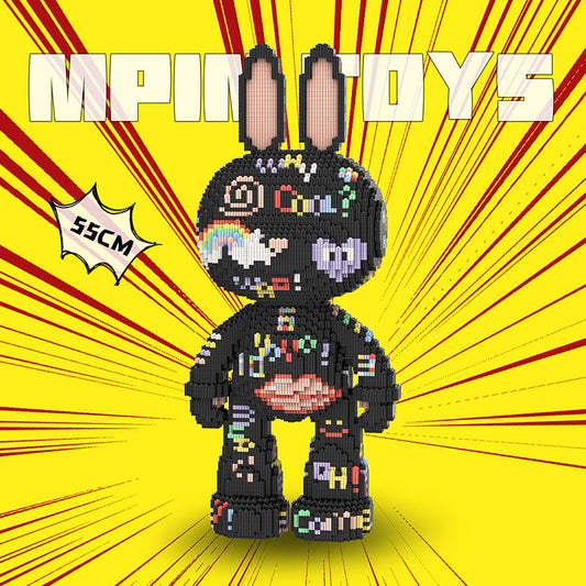 【55cm】M8002 Graffiti Rabbit