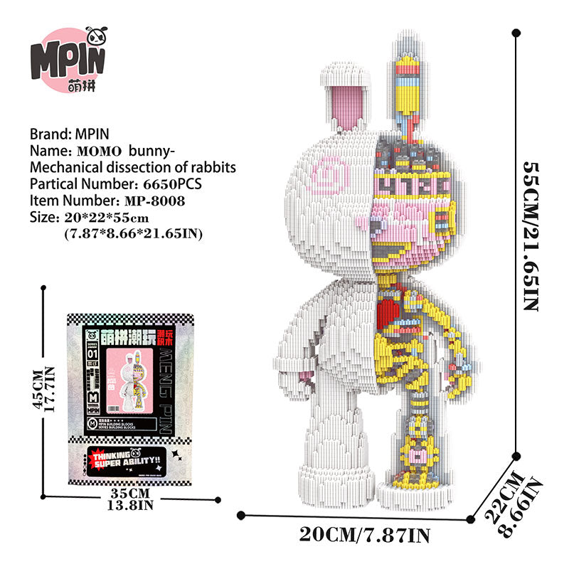 【55cm】M8008 Mechanical dissection of rabbits