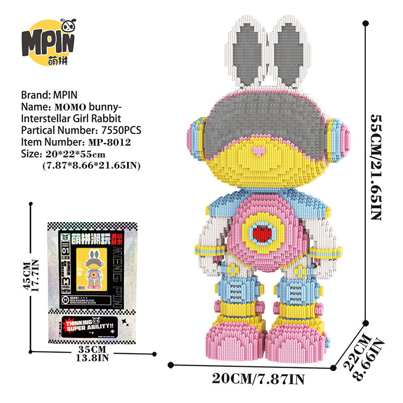 【55cm】M8012 Interstellar Girl Rabbit
