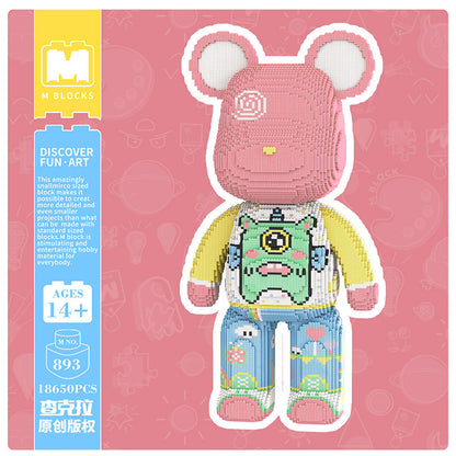 【80cm】M893 Qianqian Princess Big Bear