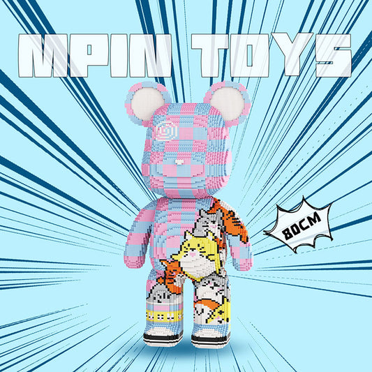 【80cm】M895  Totoro Graffiti Big Bear