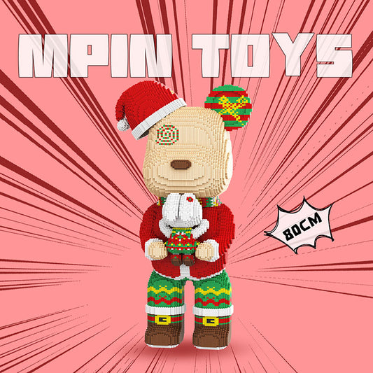 【80cm】M898 Christmas Hugs Big Bear