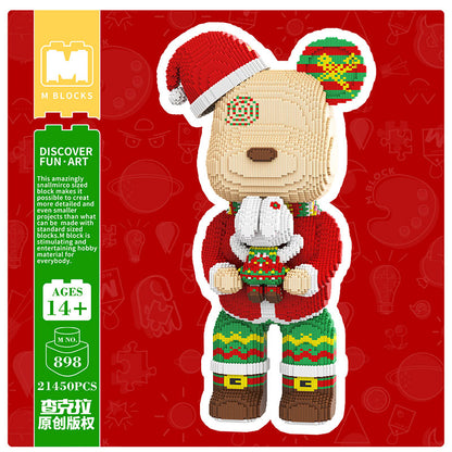 【80cm】M898 Christmas Hugs Big Bear