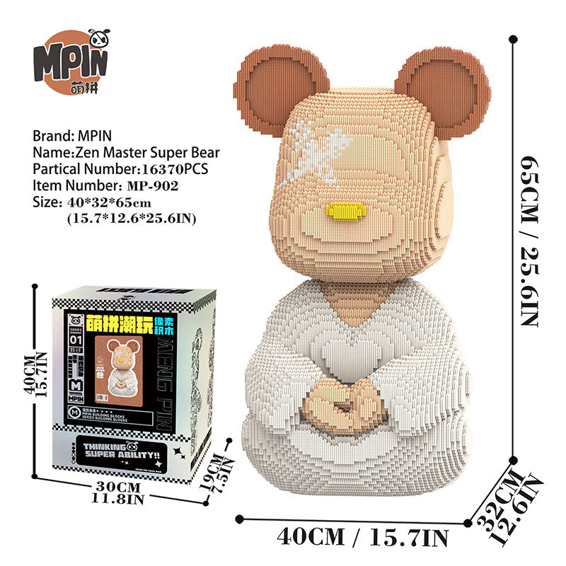 Zen Bear with Lotus Base 902/903