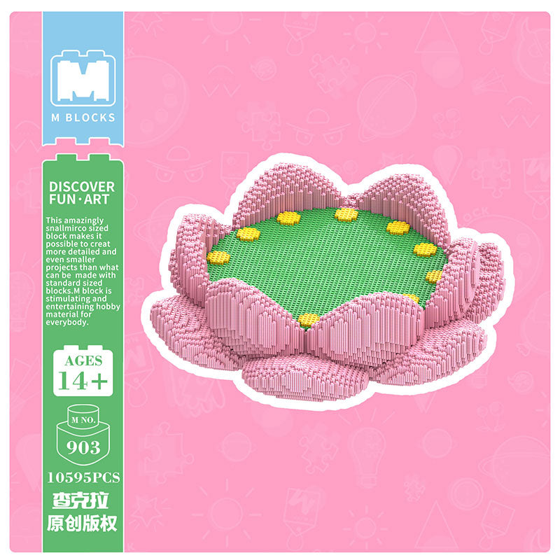 【15cm】M903 Zen Master Big Lotus Flower