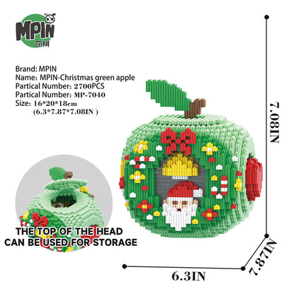 Christmas Green Apple 7040