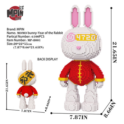 【55cm】M8001 MOMO Bunny - Year of the Rabbit